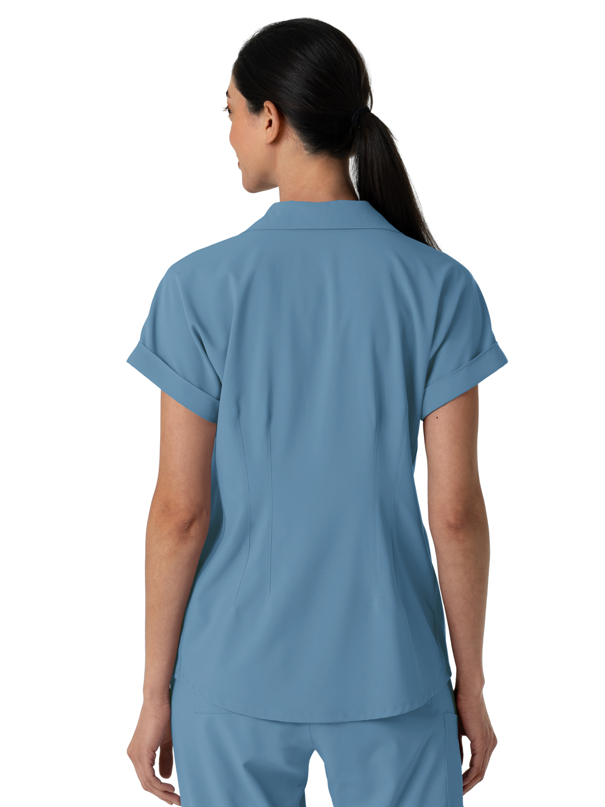 Wink - Renew - Women's Two-Pocket Flex-n-Reach Collared Top 33