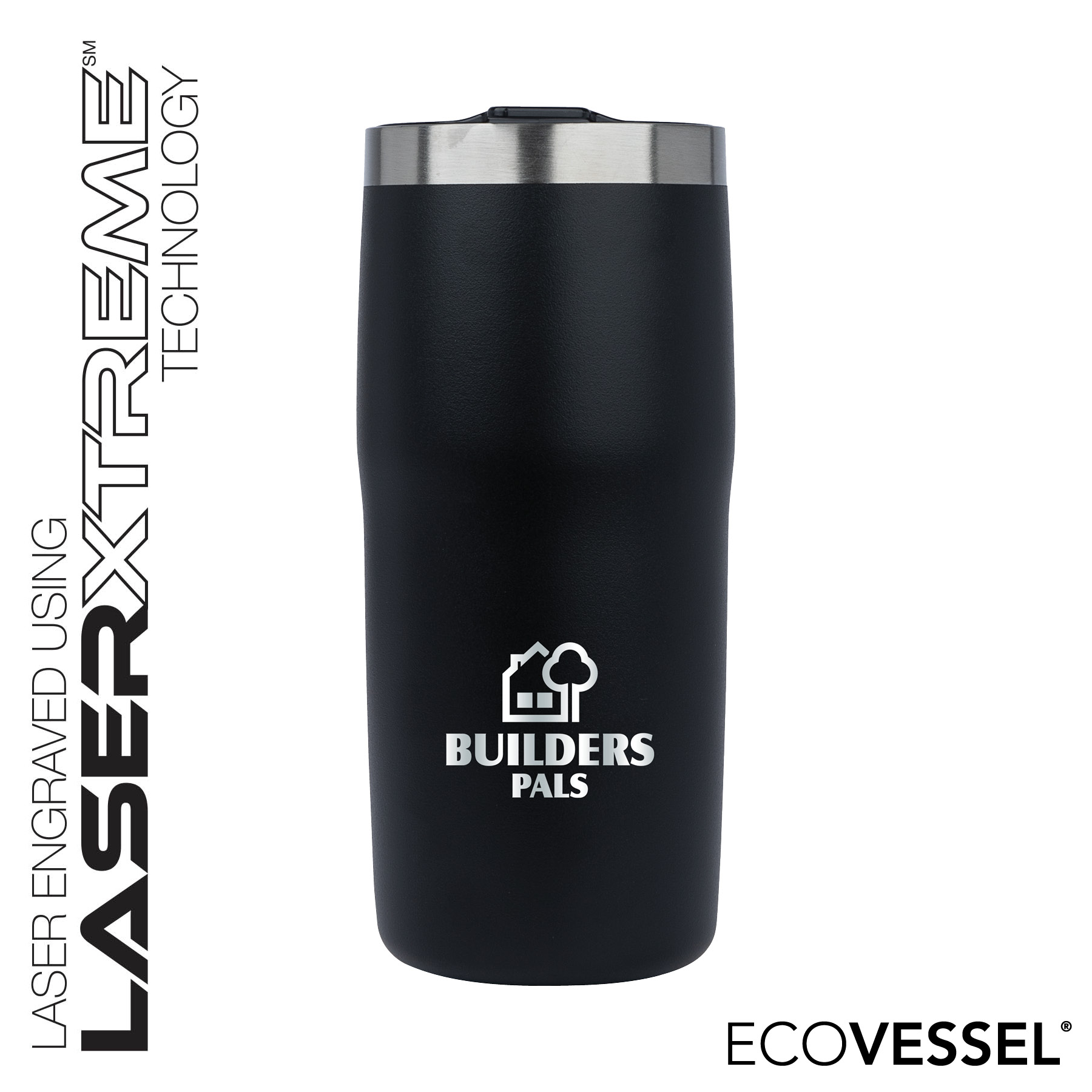 EcoVessel® The Metro 16 oz. Vacuum Insulated Tumbler 12