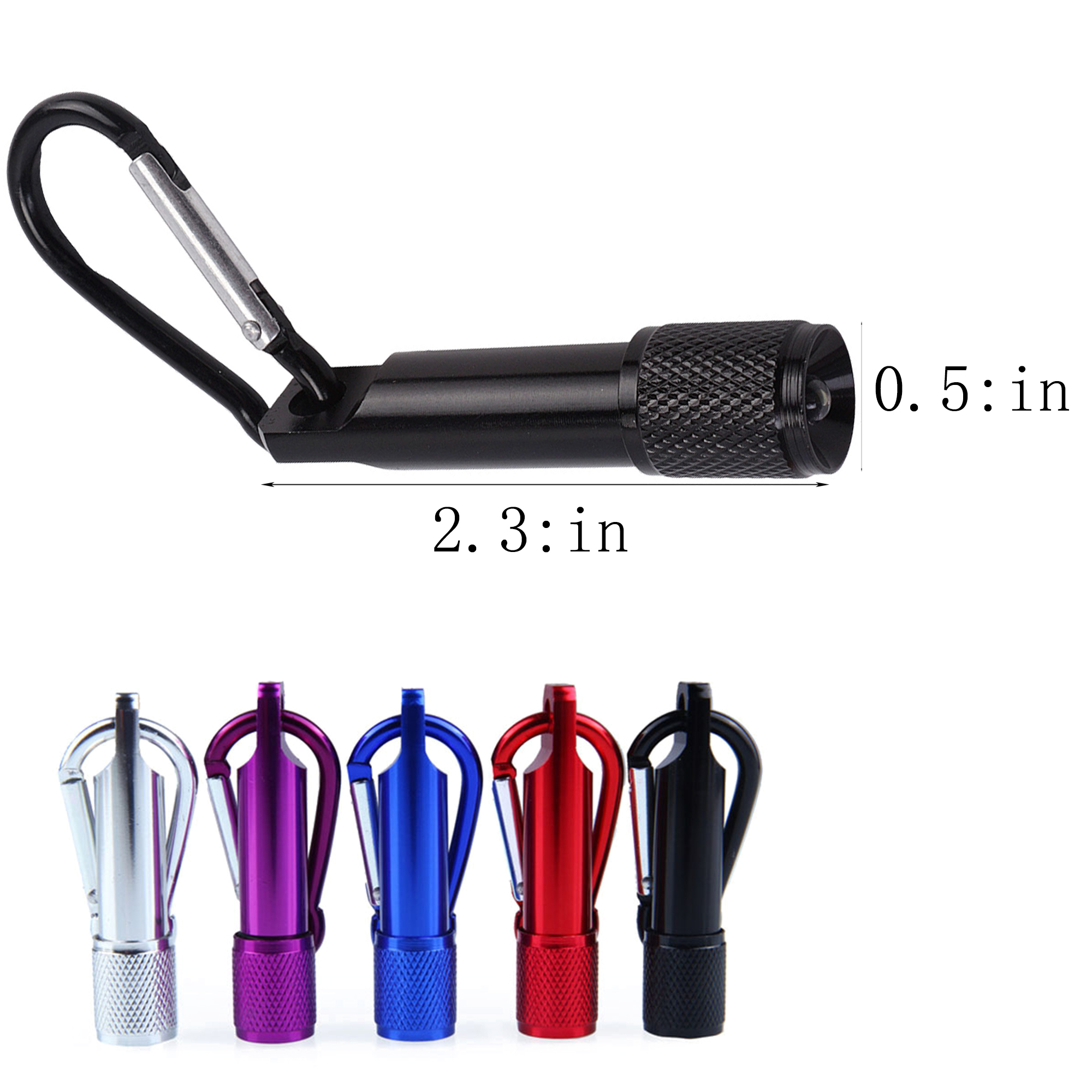 Portable LED Keychain Flashlight 4