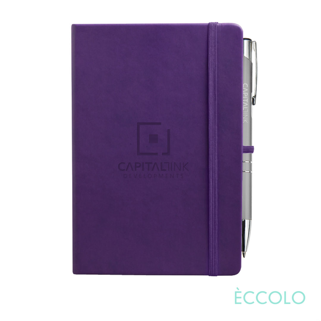Eccolo® Cool Journal/Clicker Pen - (M) 9