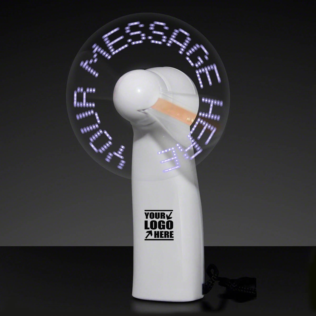 Pre-Programmed Mini Fan With White Led 3