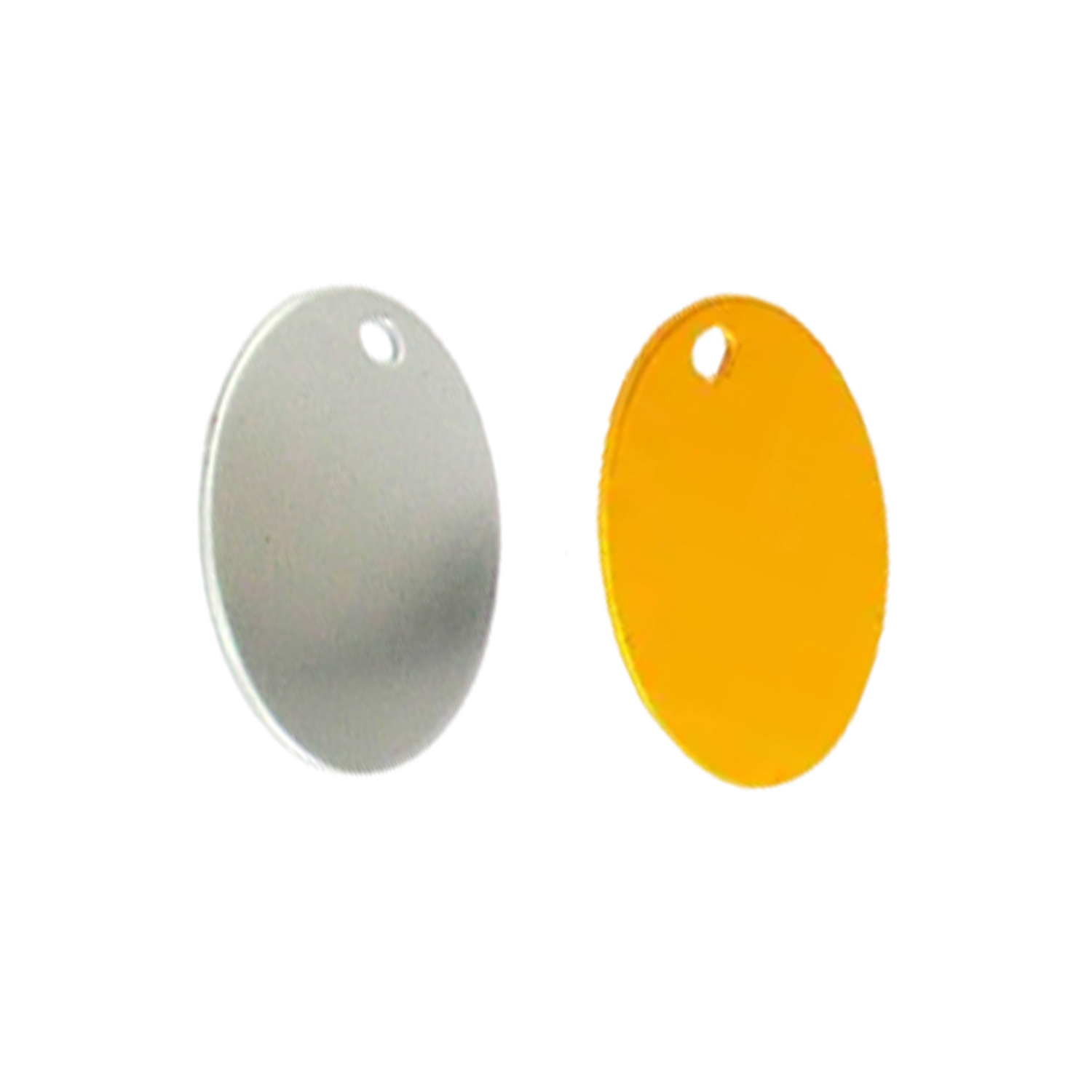 Oval Shaped Aluminum Pet Tag 10