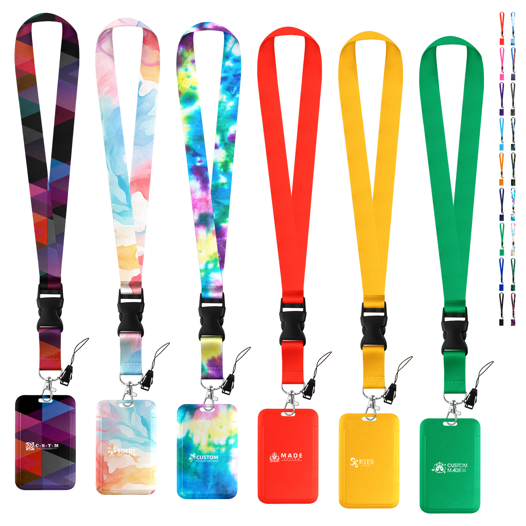 Vertical Version With Hanging Rope Work Permit Card Holder 8