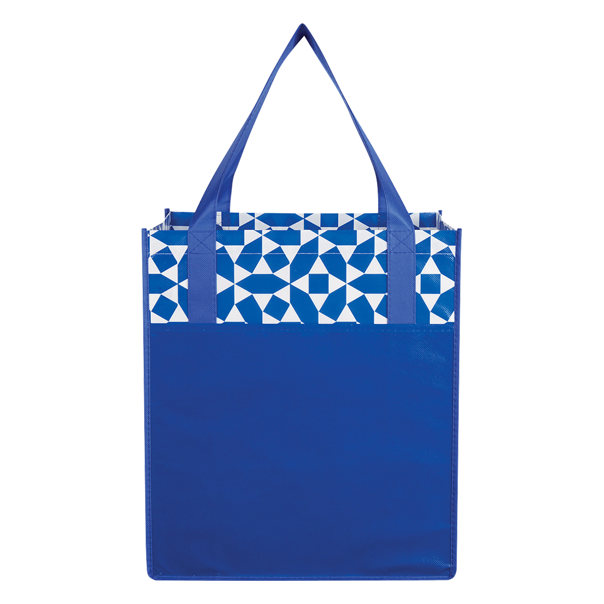 Non-Woven Geometric Shopping Tote Bag 12