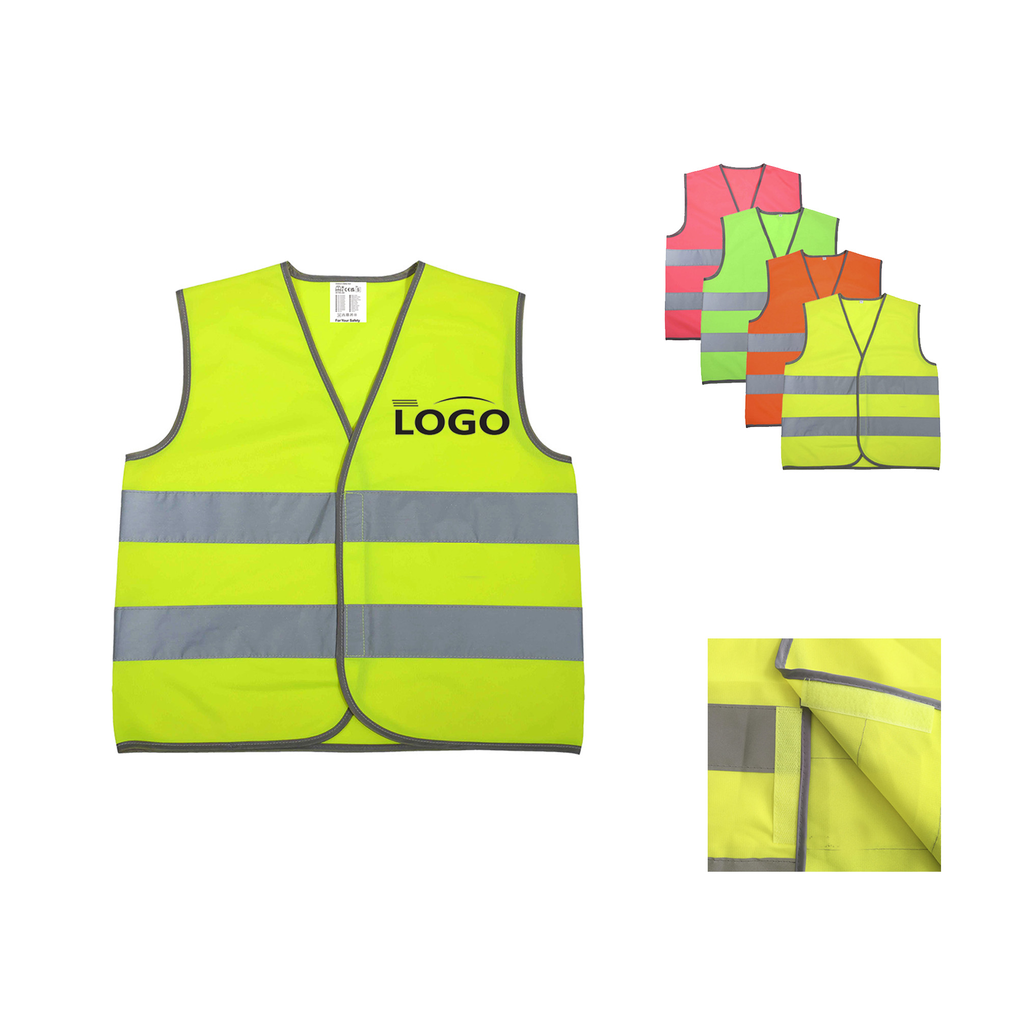 Kid Reflective High Visibility Safety Vest 2