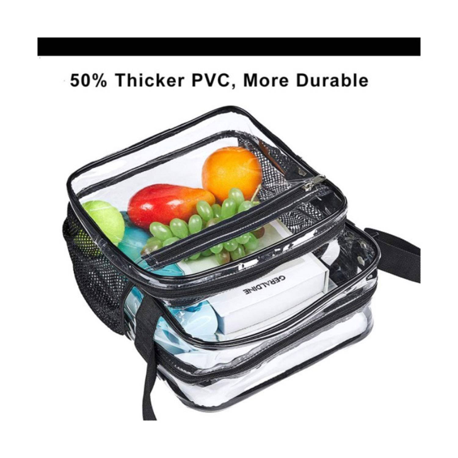 PVC Clear Crossbody Messenger Shoulder Bag 4