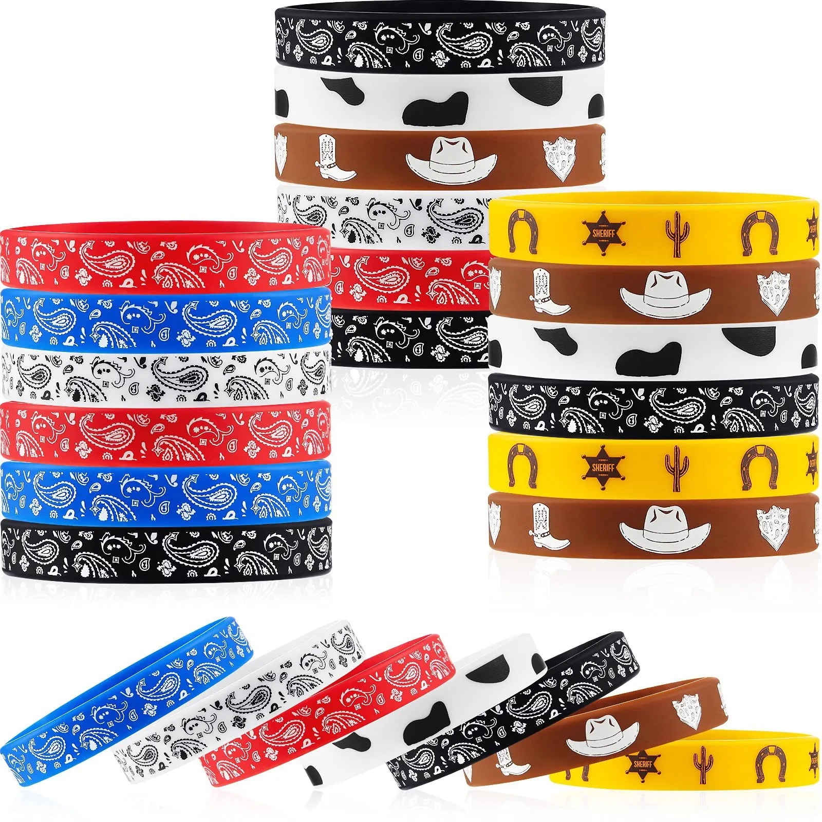 Silicone Screen Printed Bracelet 4