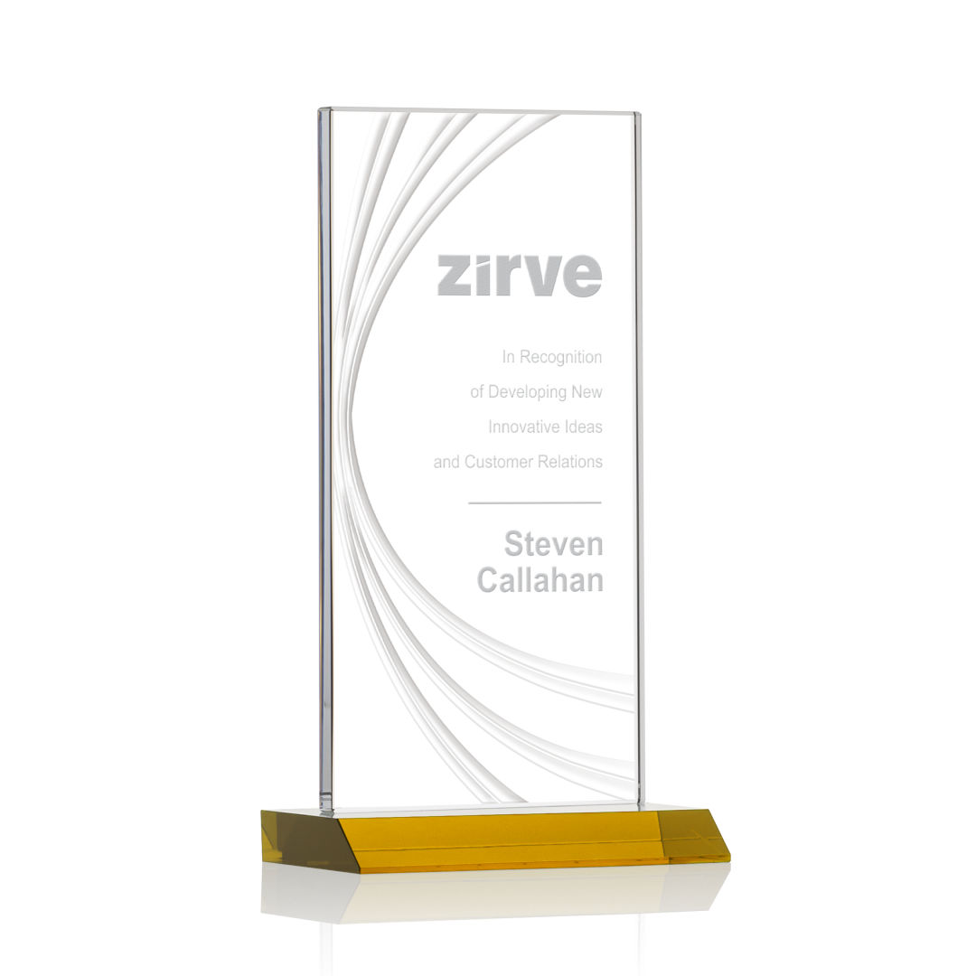 Hawkins Liquid Crystal™ Award - Amber 2