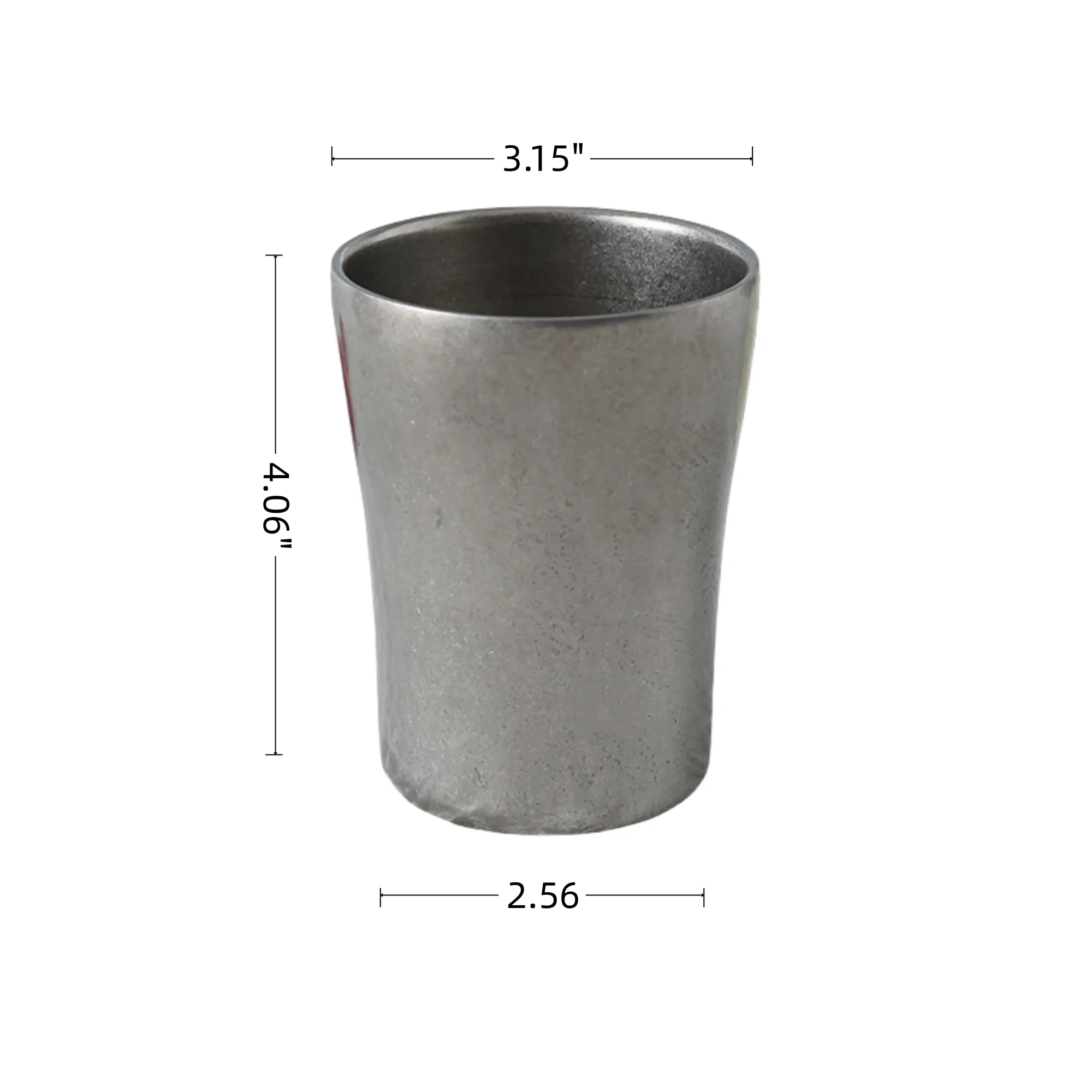 304 Stainless Steel Distressed Water Cup 3