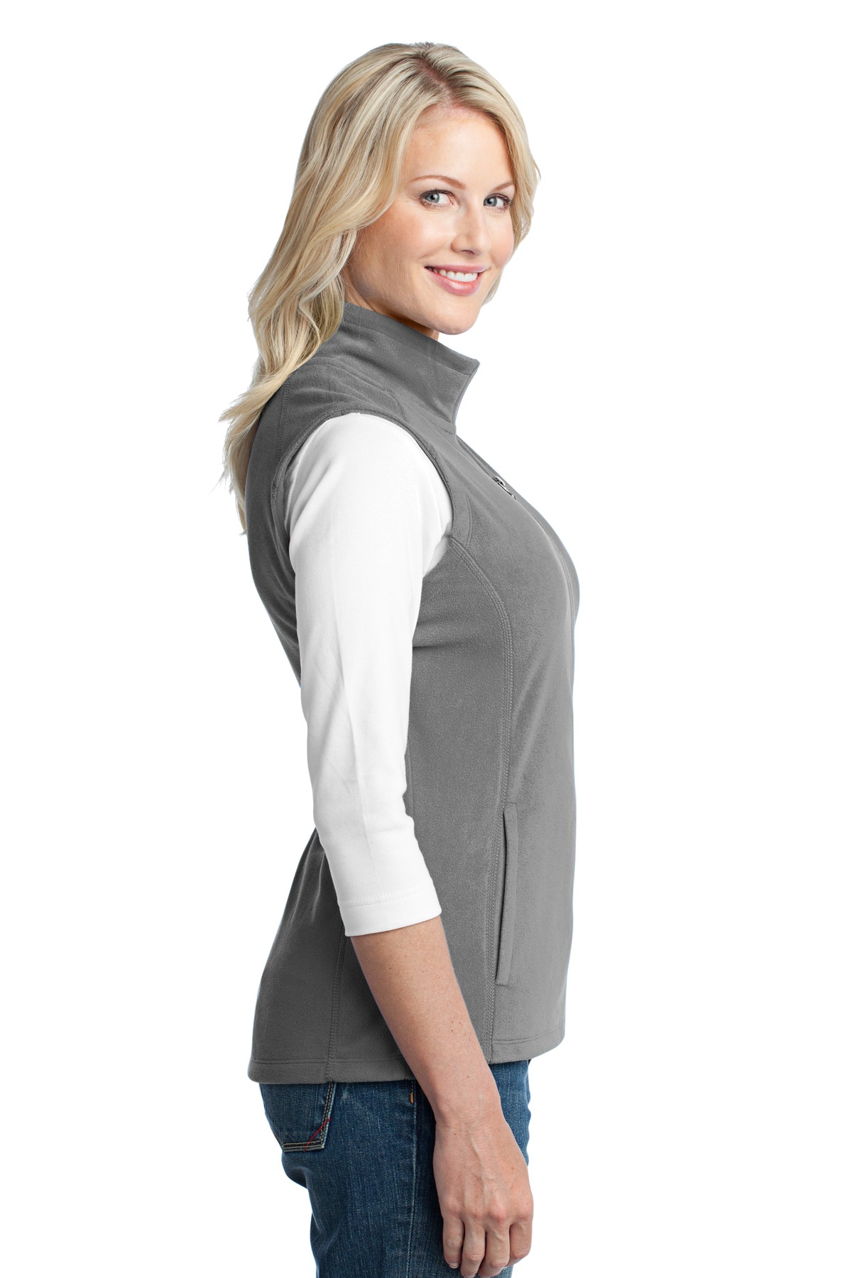 Port Authority Women's Microfleece Vest. L226 12