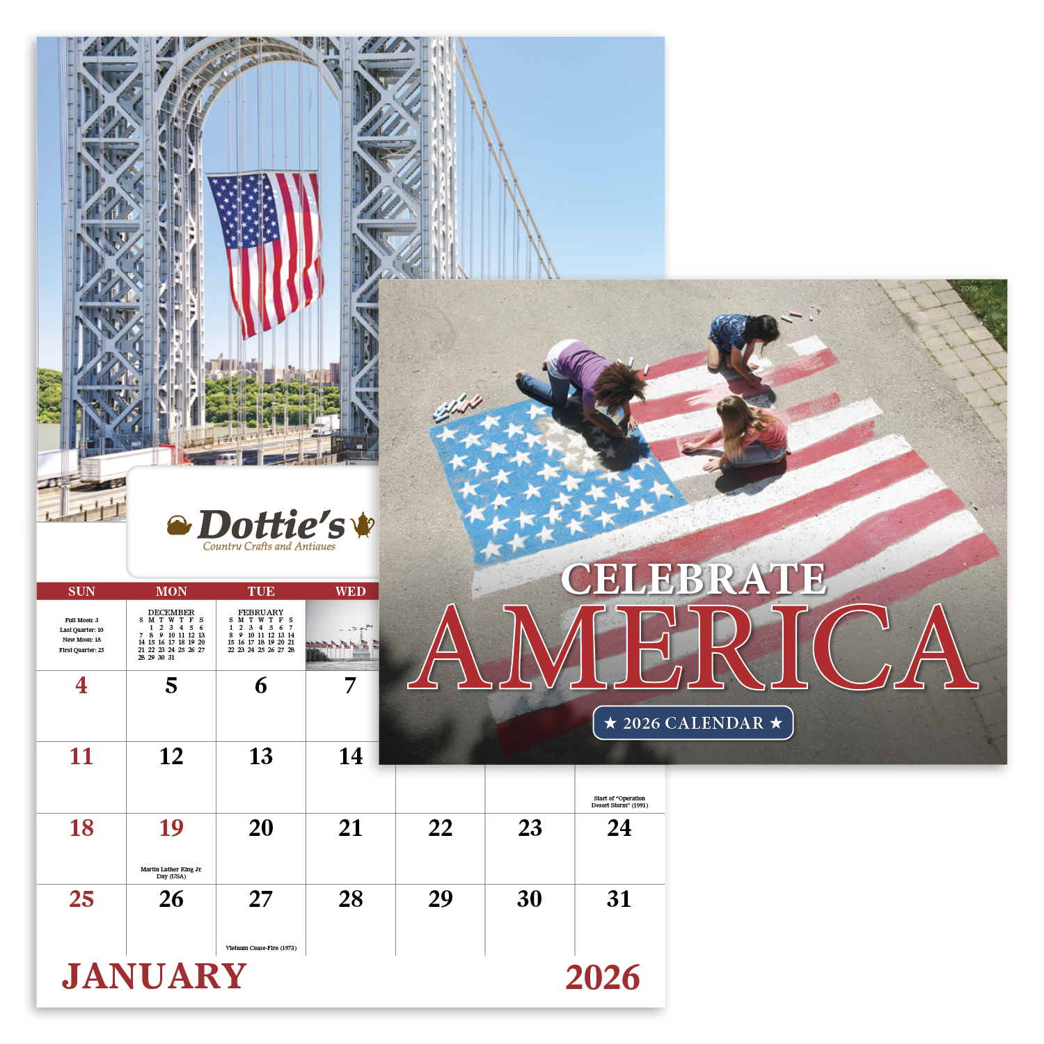 Good Value™ Celebrate America - Window Calendar 67