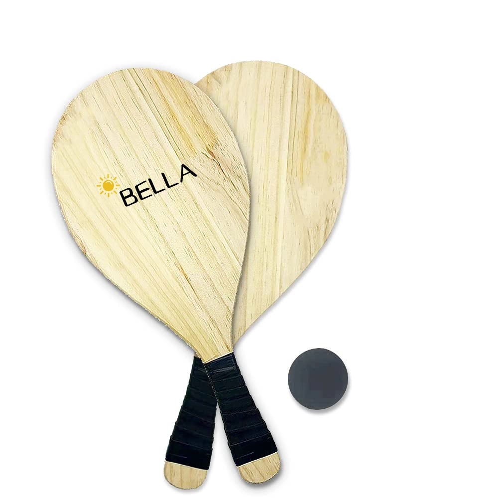 Wooden Racquetball Rackets Beach Pickleball Paddle 1