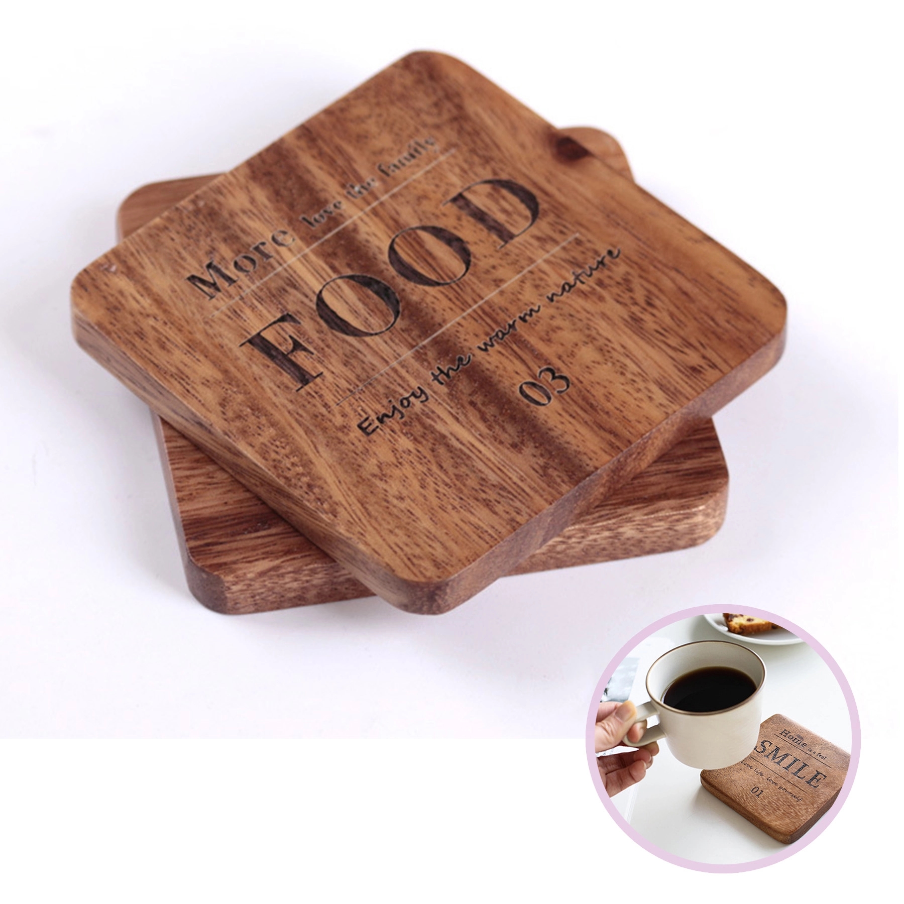 Nordic Coasters Square Placemats 2