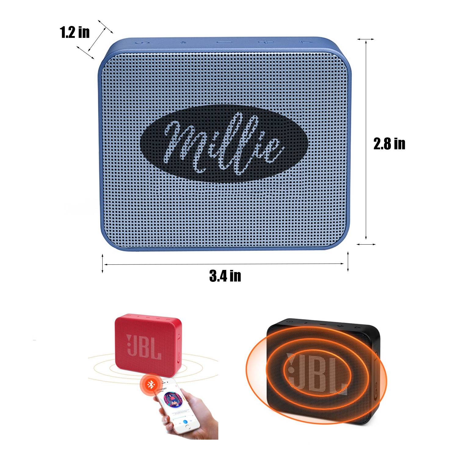 Waterproof Ultra-Portable Bluetooth Speaker 8