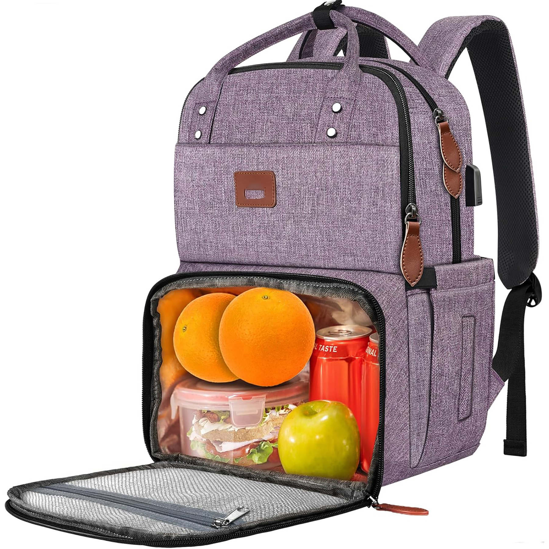 Laptop Backpack with Lunch Box 4
