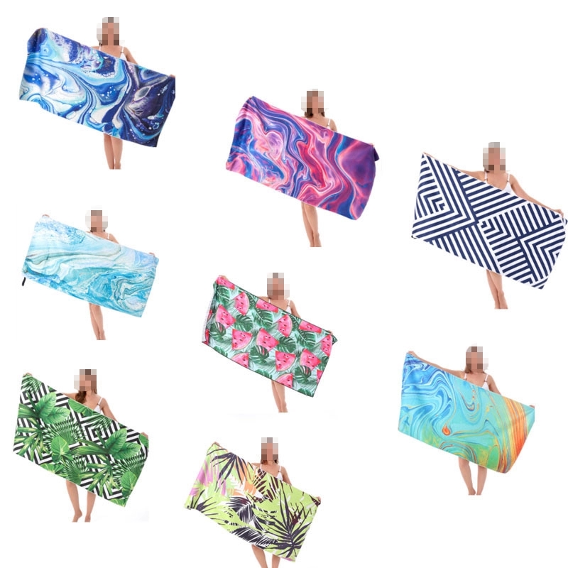 Custom Super Absorbent Sand Free Beach Towel 3