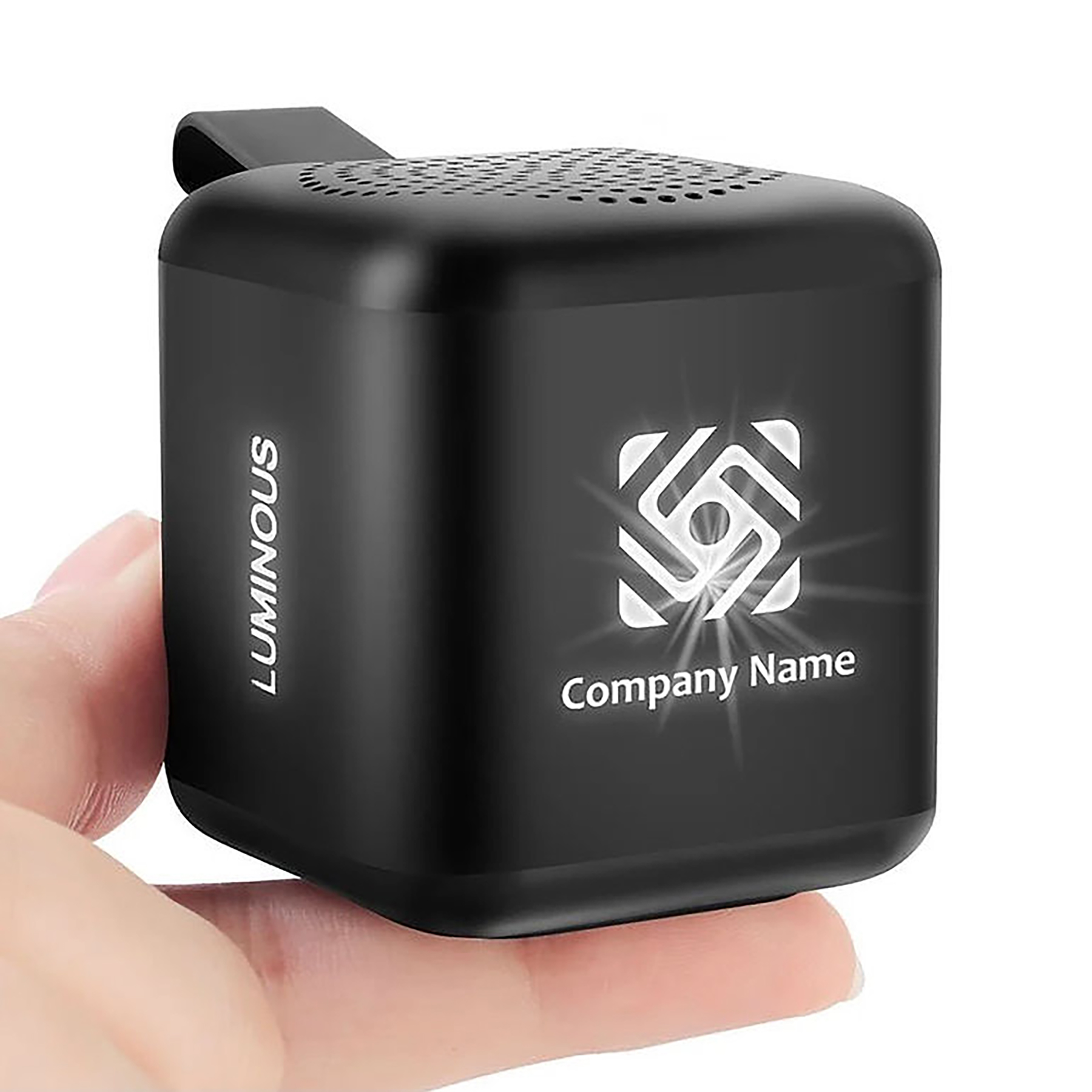 Super Bass Portable Music Box Speaker Mini Led Light Up Logo 3