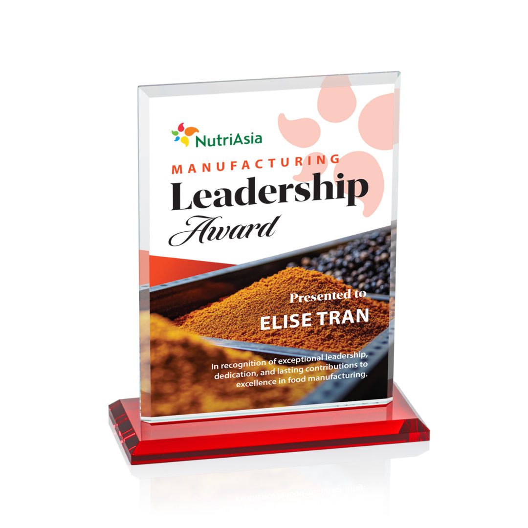 Vitalia VividPrint™ Award - Red 10
