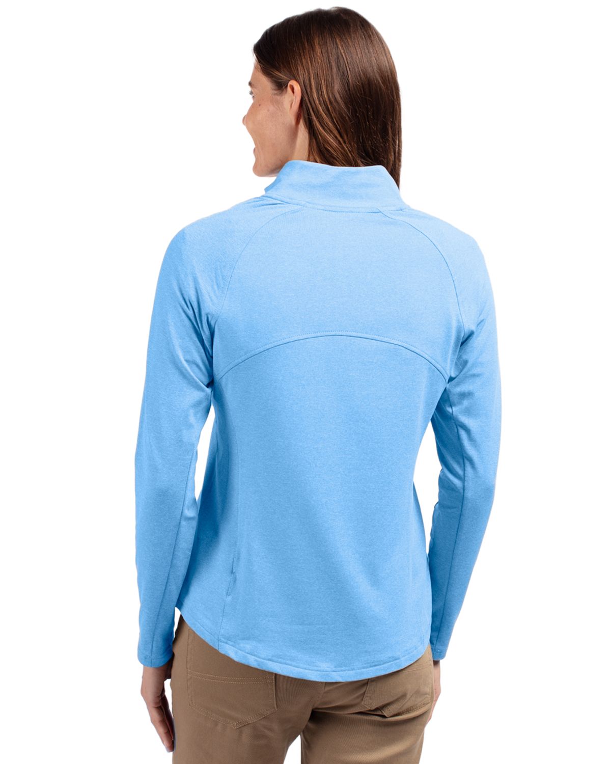 Adapt Eco Knit Heather Recycled Womens Full Zip