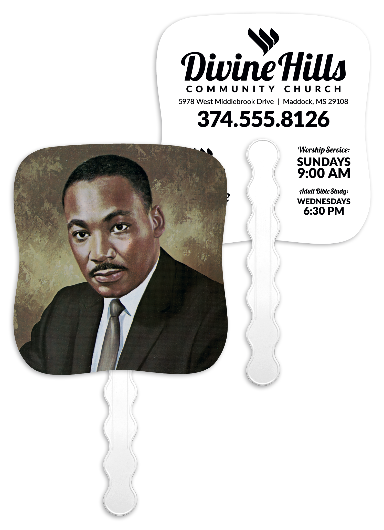 Skinner & Kennedy® Dr. Martin Luther King, Jr. - Pictorial Fan 15