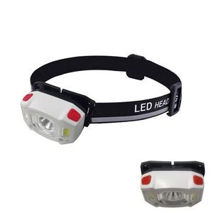 White Sensitive Head Flashlight 5
