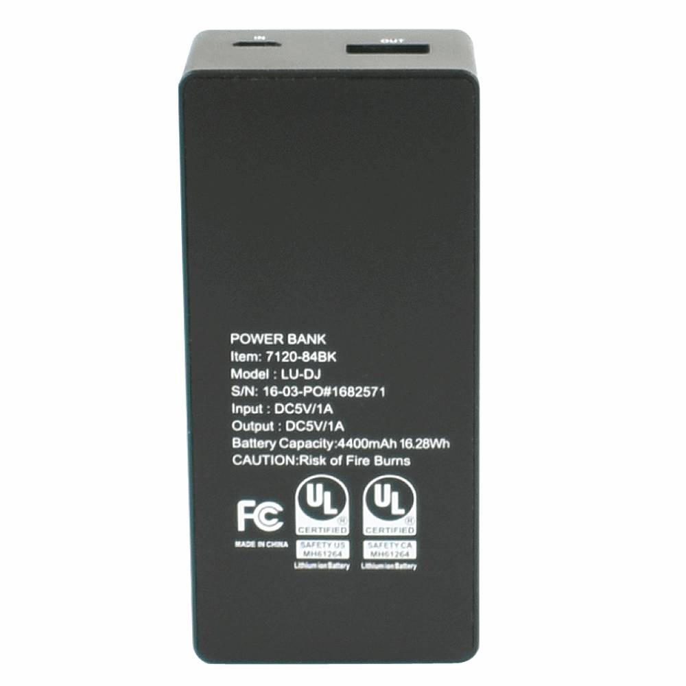 Trumbull LED UL Certified 4400mAh Power Bank 9