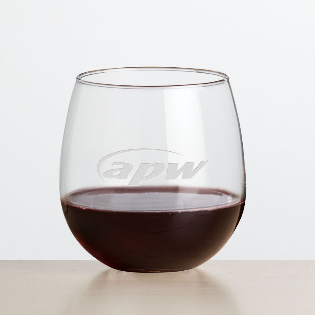 Ossington Stemless Wine - 12oz/16.75oz/17oz - Deep Etch 16
