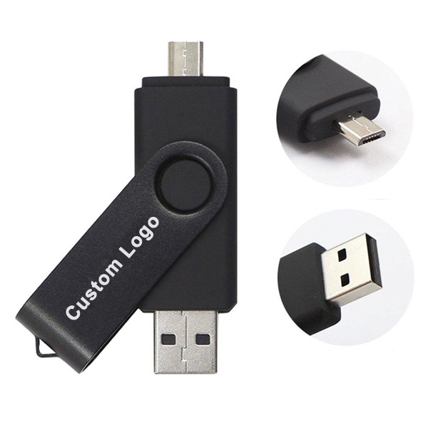 Swivel OTG USB Flash Drive 3