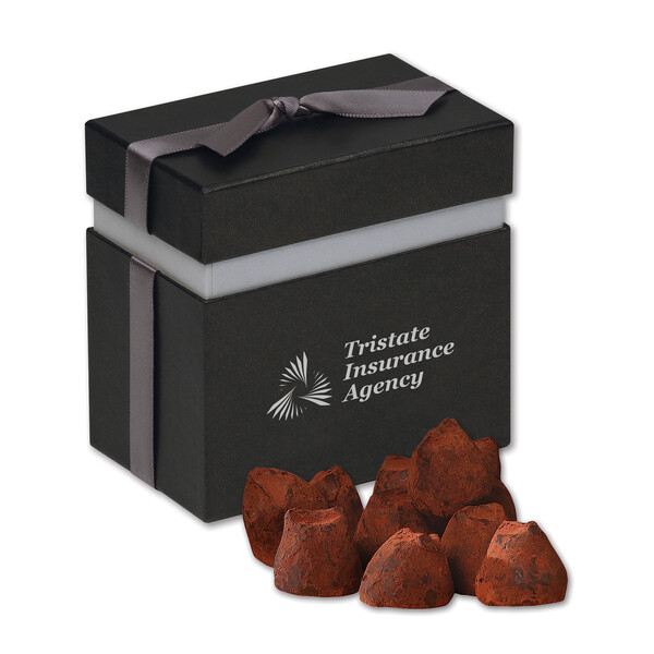 SALE - Cocoa Dusted Truffles in Elegant Treats Gift Box