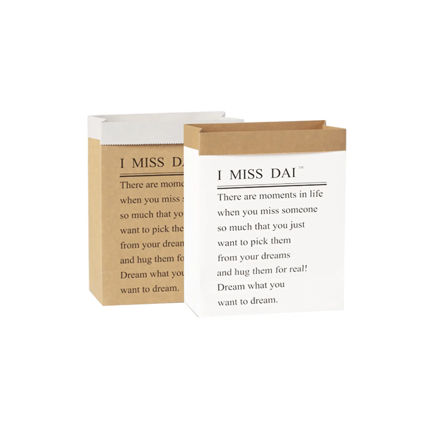 Custom Kraft Paper Shopping Bag 4