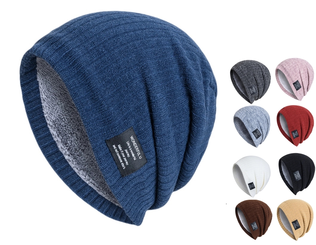 Knit Beanie Hat 2
