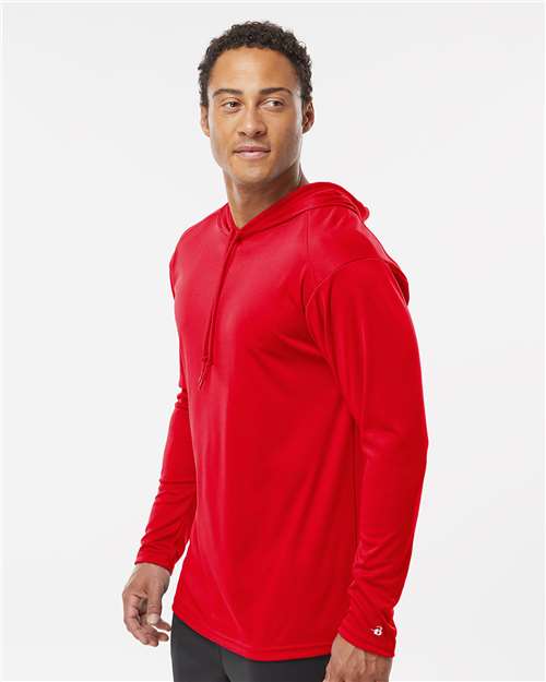 Unisex B-Core Hooded Long Sleeve T-Shirt - 4105 25