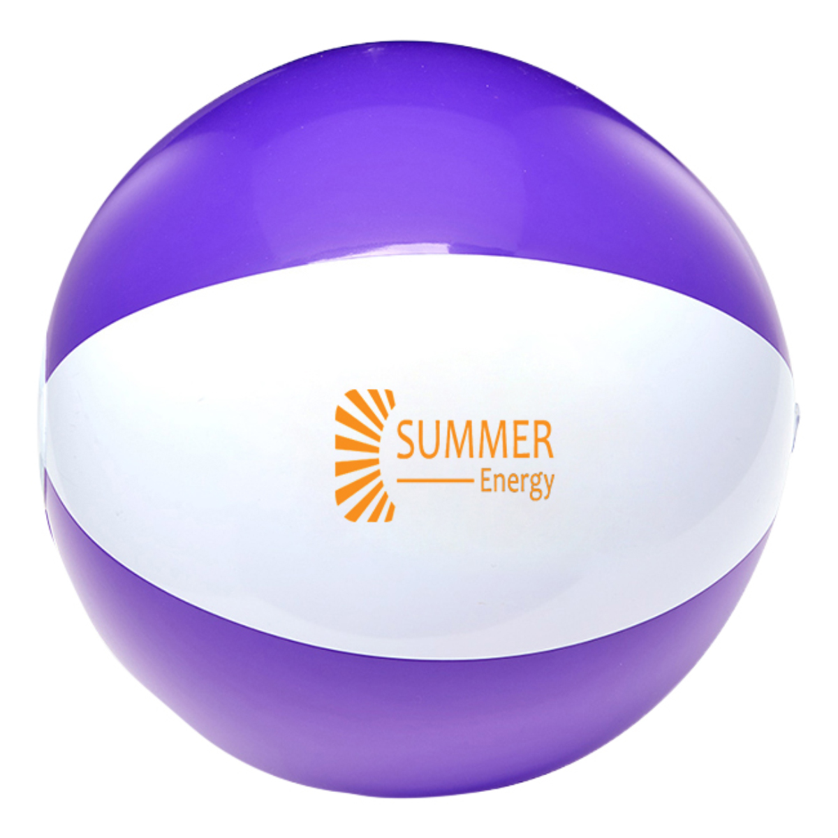 16" Two Tone Beach Ball Inflate 6