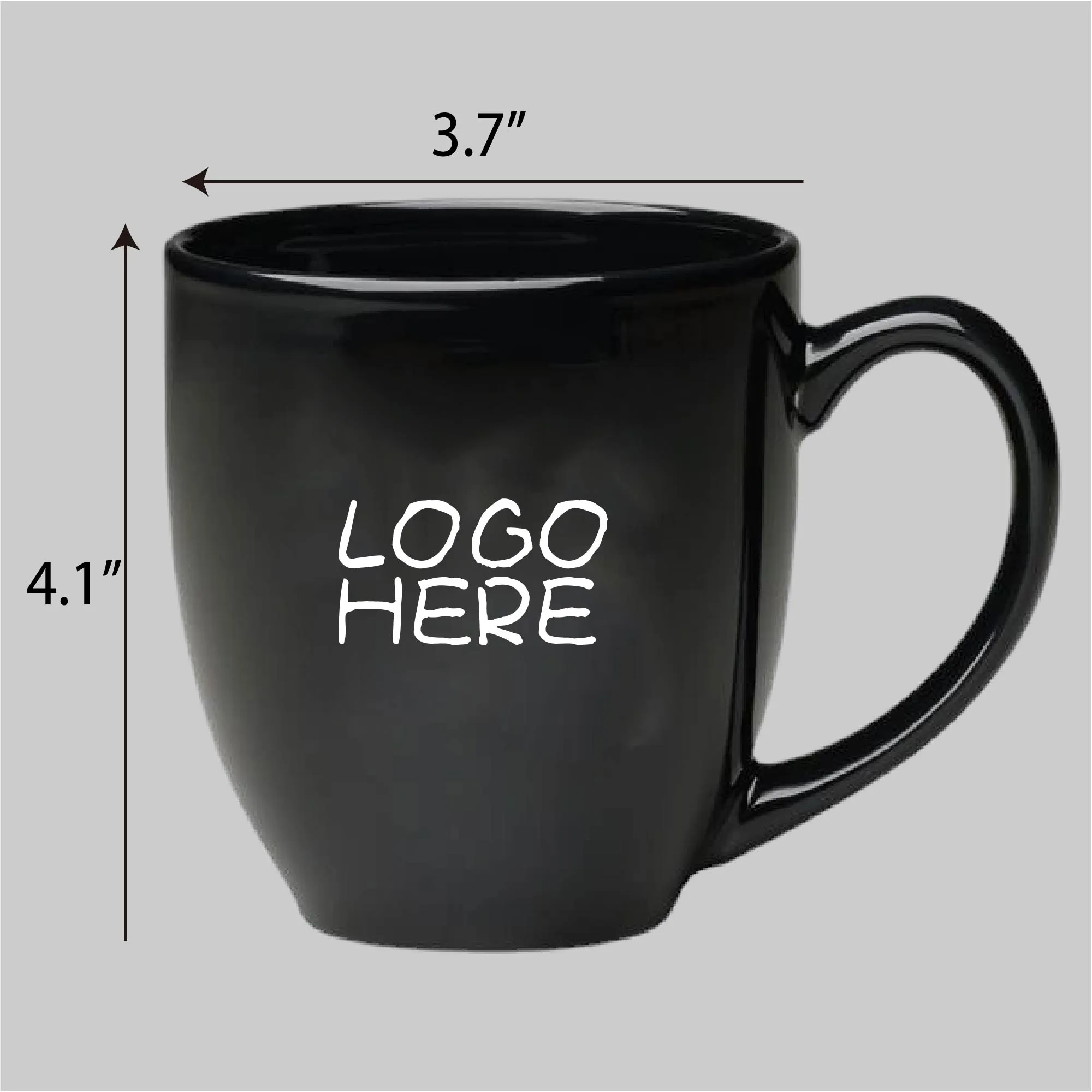 16 Oz. Bistro Ceramic Mug 3