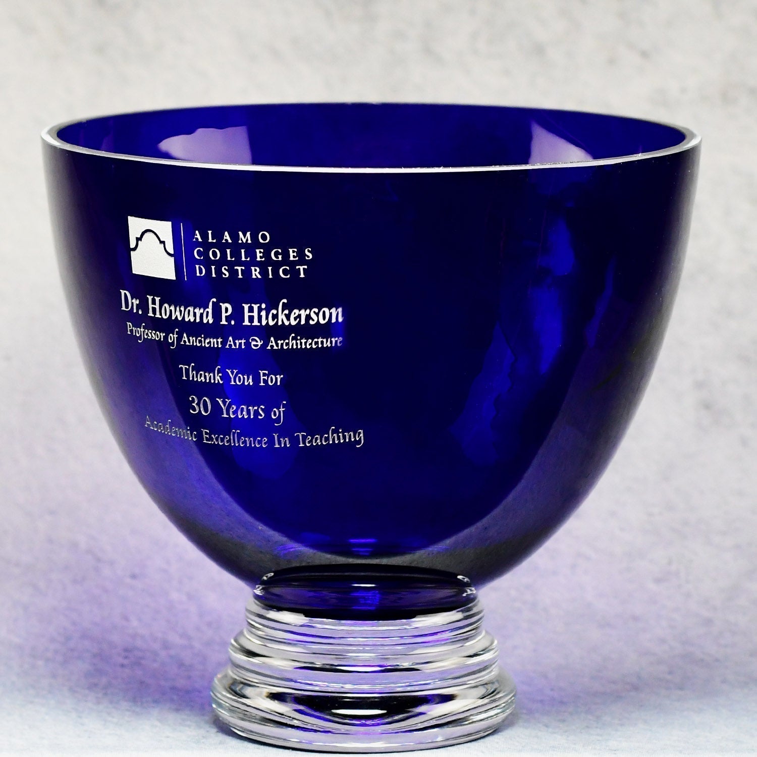 Cobalt Crystal Bowl 2