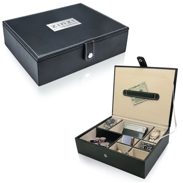 Leatherette Valet Box 1