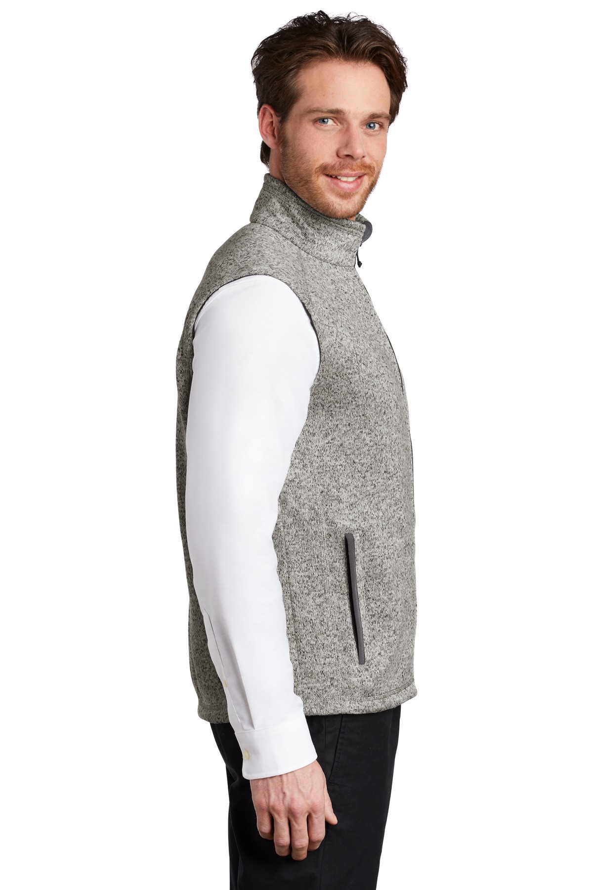 Port Authority Sweater Fleece Vest F236 15