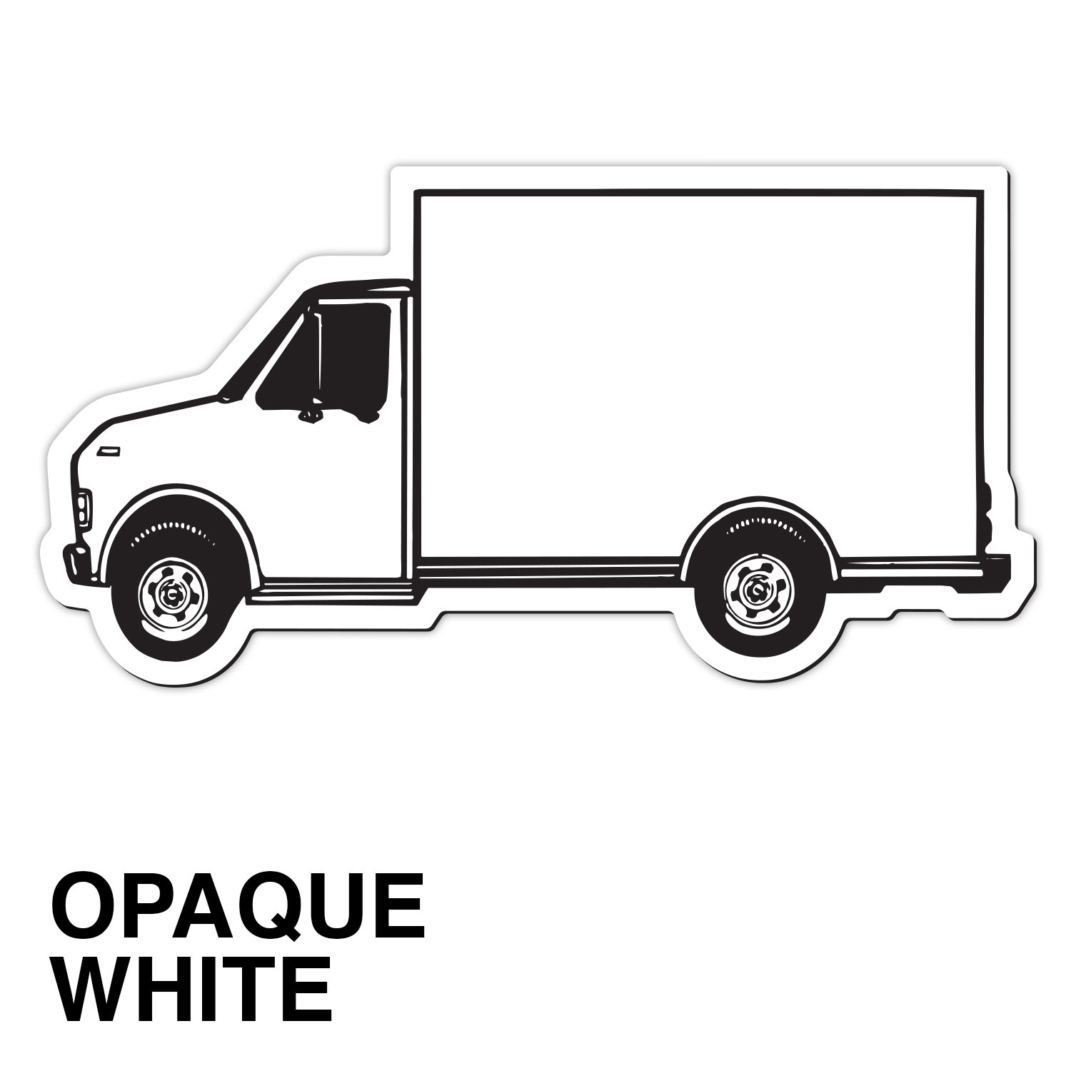 Delivery Truck Magnet - Full Color 2