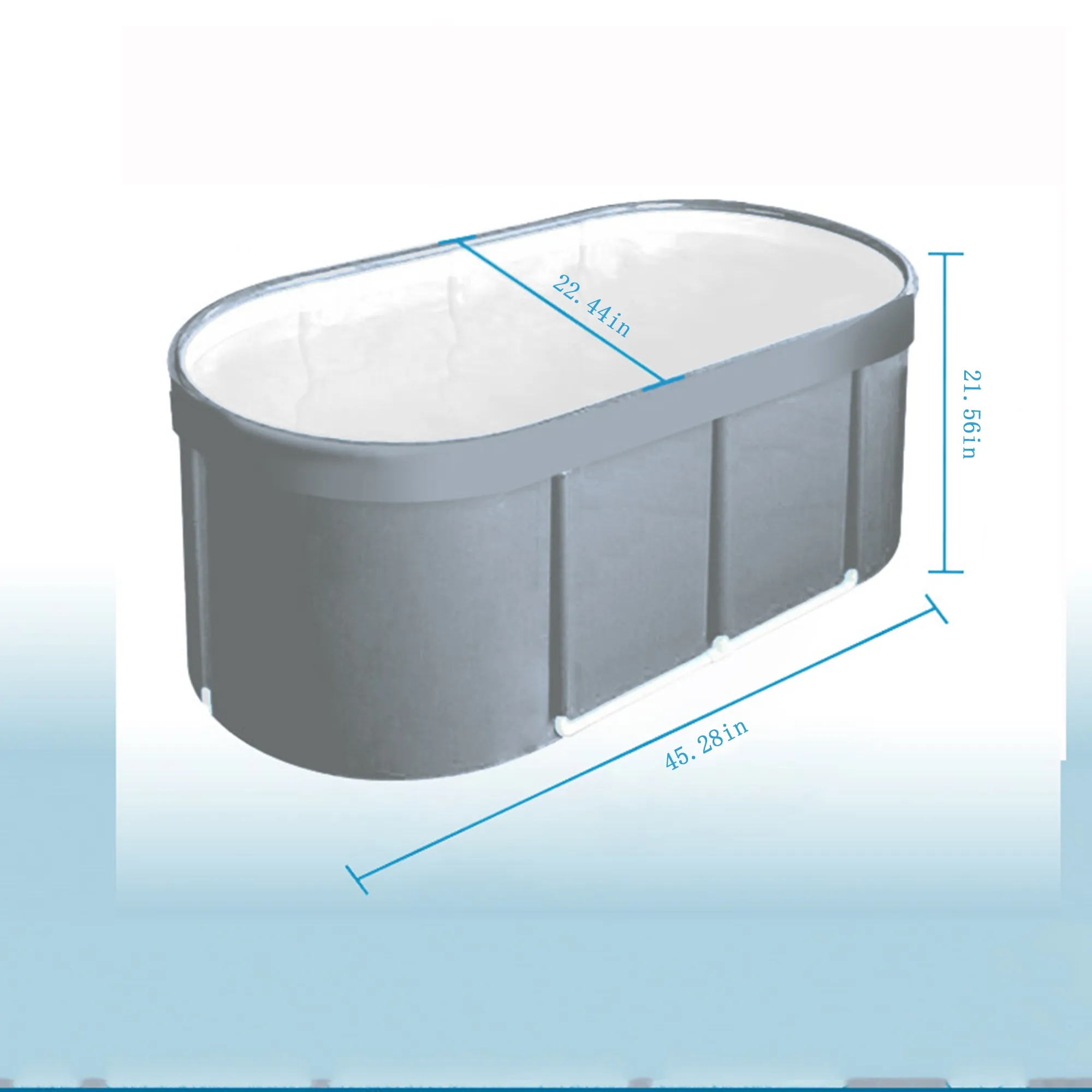 MOQ 1 FoldSpa Portable Foldable Bathtub Custom Logo 2