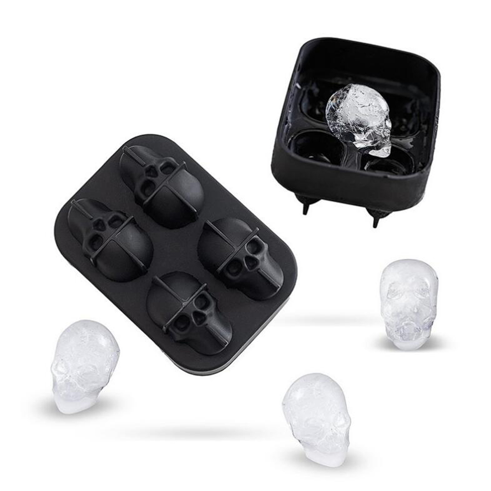 Skull Ice Making Mould 4