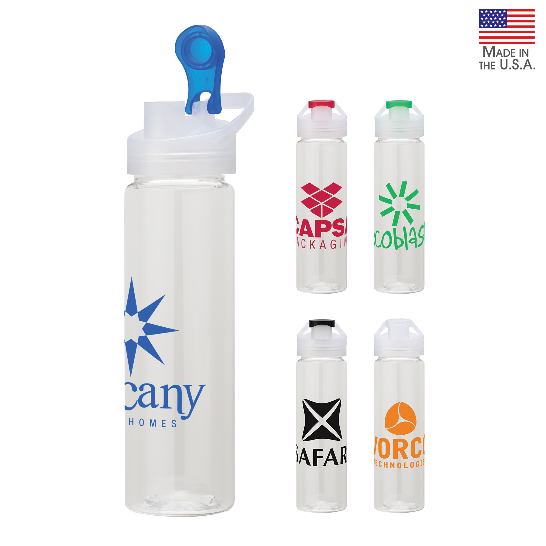 NEWPORT VII 25 oz. PET Bottle with Chug Spout 11
