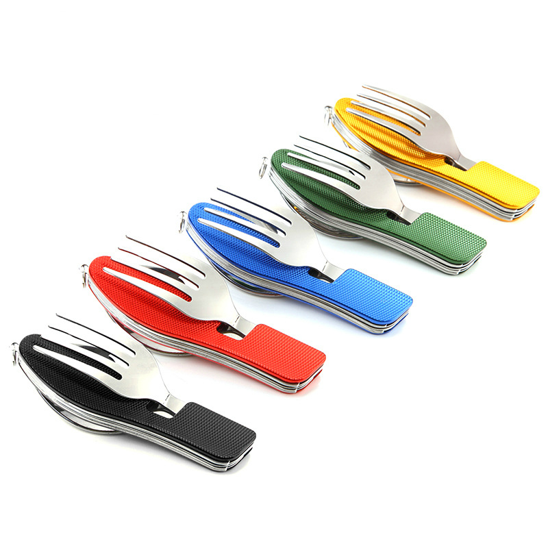 3 in 1 Multi-Function Folding Cutlery Sets 5