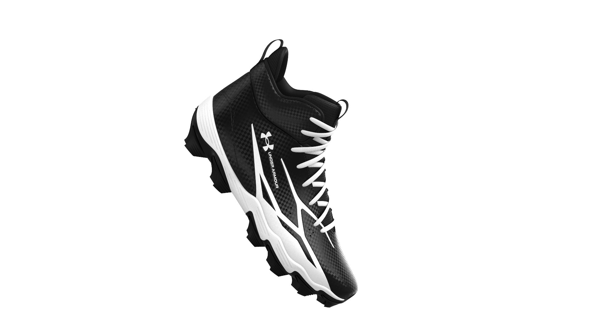 UA Spotlight Hammer Jr. Kids' Football Cleats 7