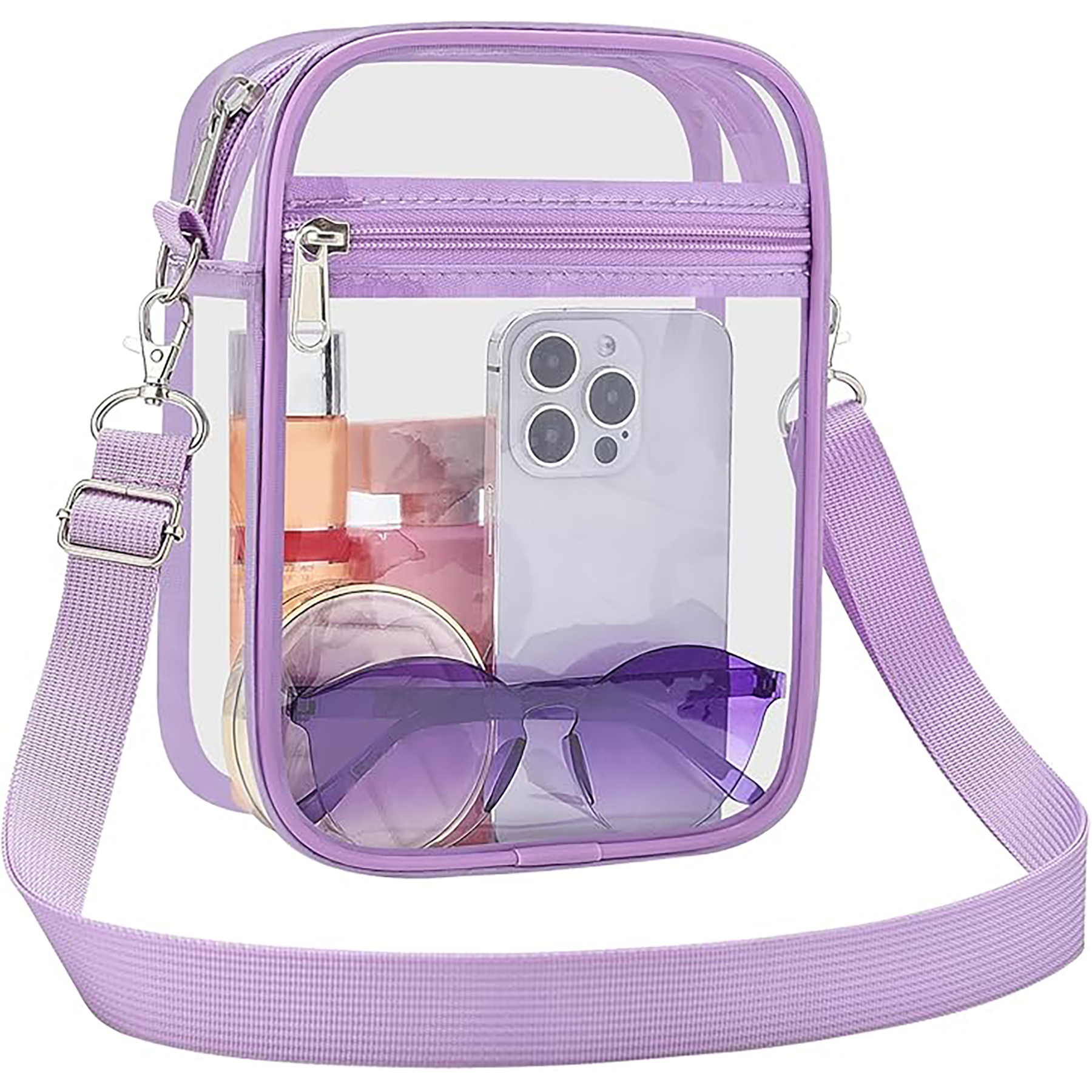 Men's and Women's Transparent Crossbody Wallet 20