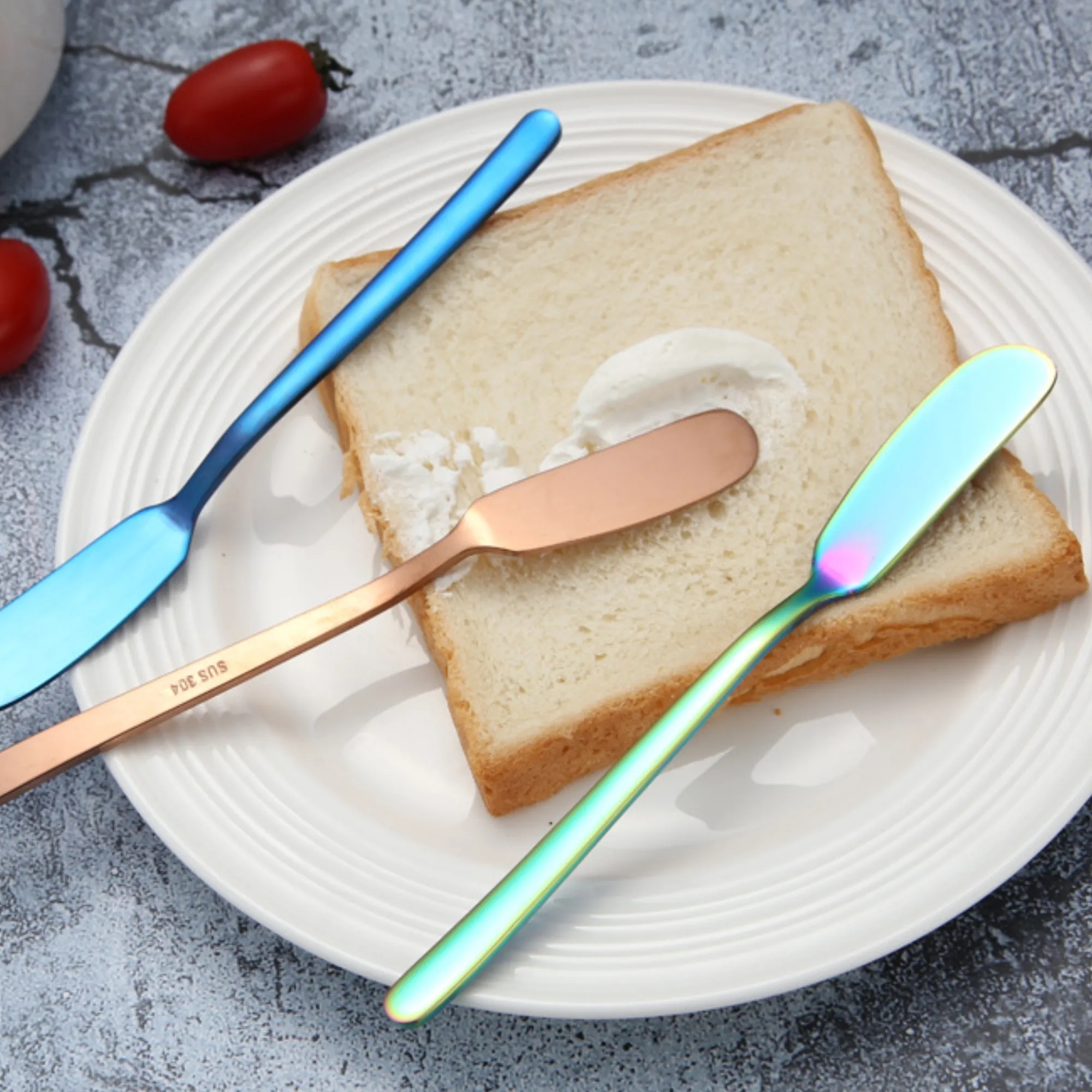 Stainless Steel Long Handle Butter Spreader Knife For Jam 4