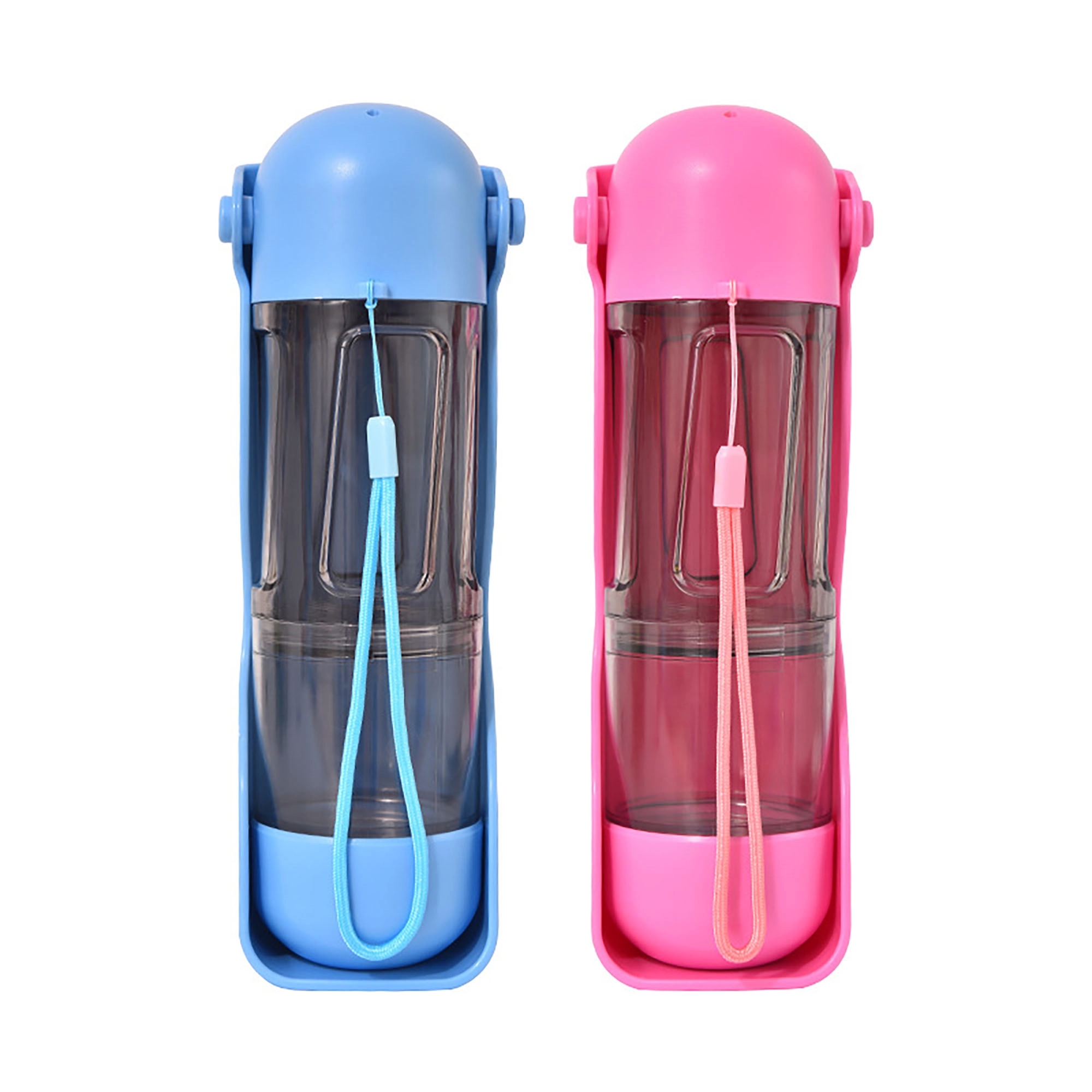 Portable Pet Water Bottle With Food Container 4