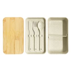 Wheat Straw Lunch Box Pack 3