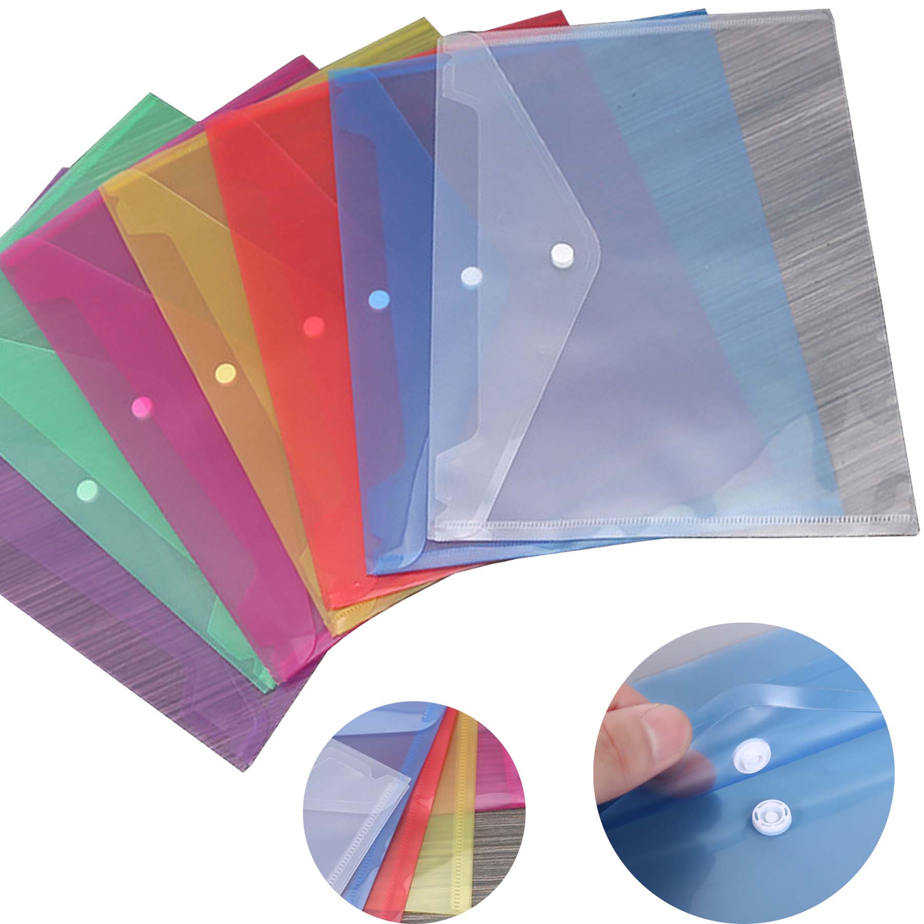 A4 Transparent Document Pouch 2