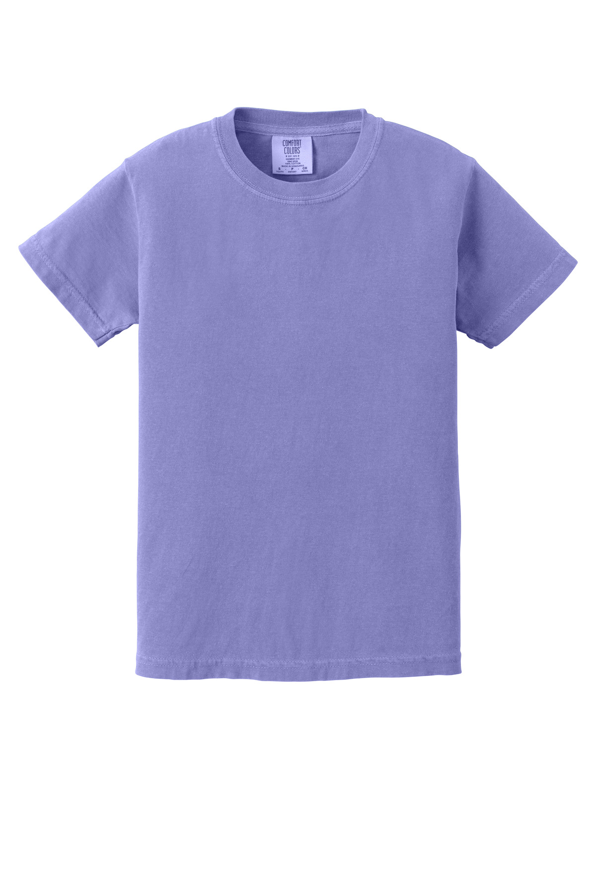COMFORT COLORS Youth Heavyweight Ring Spun Tee. 9018 169