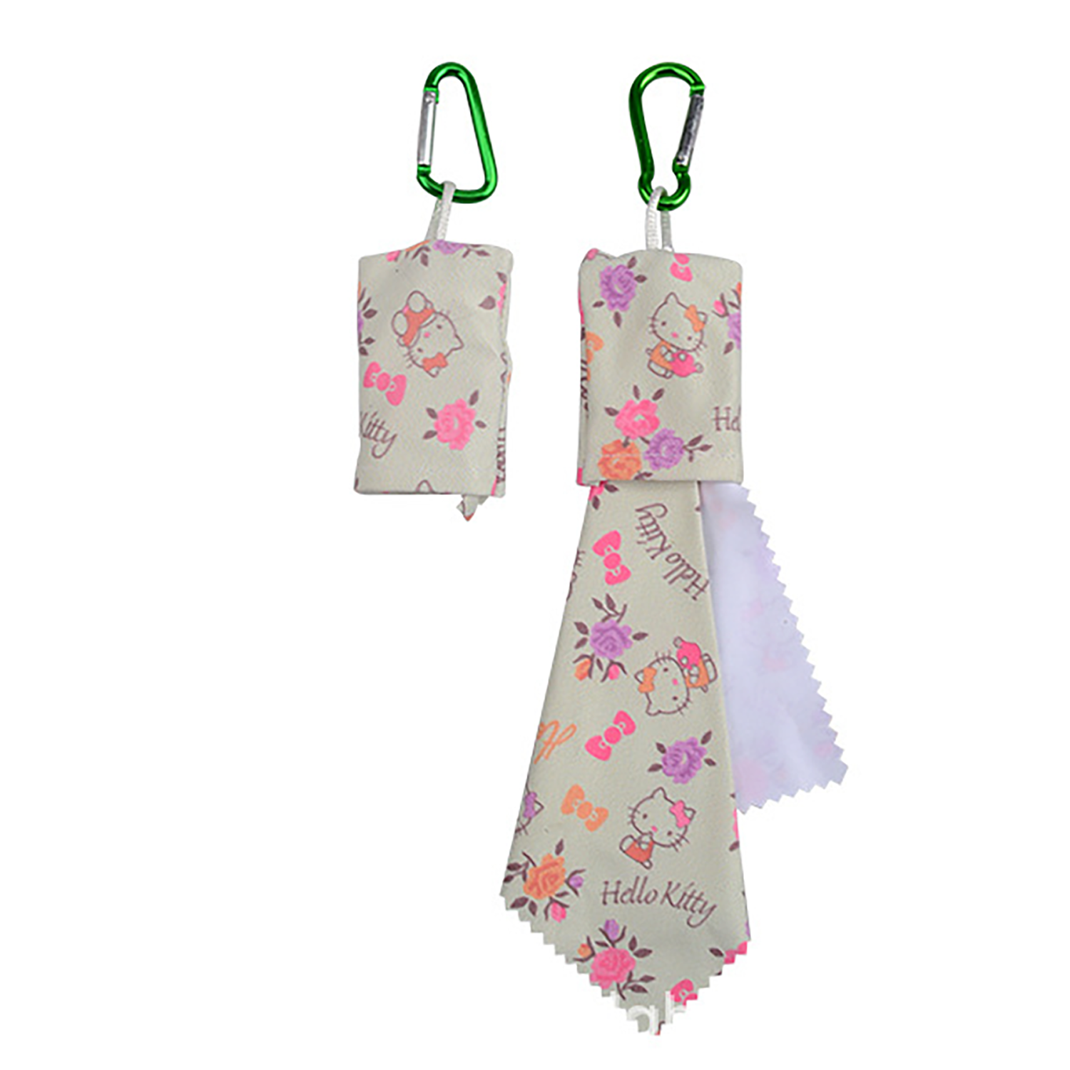 Microfiber Cleaning Cloth w/ Carabiner 8